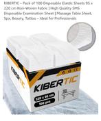 KIBERTIC Disposable Elastic Sheets 95 x 220cm - 100 stuks, Ophalen of Verzenden