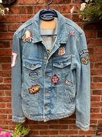 Spijkerjasje Jack en Jones mt M, Ophalen of Verzenden, Zo goed als nieuw, Blauw