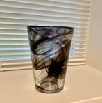 Kosta Boda vaas zwart/paars, Antiek en Kunst, Ophalen of Verzenden