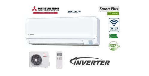 NIEUW  Mitsubishi Heavy Smart Plus  Inverter warmtepomp wifi, Witgoed en Apparatuur, Airco's, Nieuw, Wandairco, 100 m³ of groter