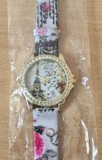 Nieuw horloge - Parijs Eiffeltoren - met batterij, Horloge parijs, Ophalen of Verzenden, Nieuw