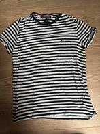 Tommy Hilfiger gestreept shirt - Maat L, Verzenden, Gedragen, Maat 52/54 (L), Blauw