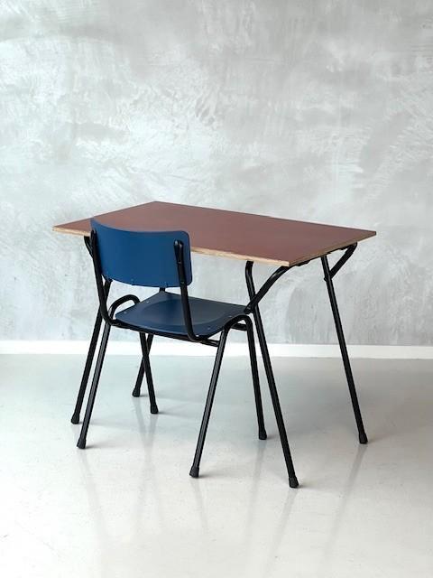 Retro klaptafel nieuw bureau tafel lessenaar examentafel, Huis en Inrichting, Bureaus, Nieuw, Bureau, Ophalen of Verzenden