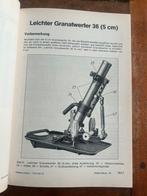Naslagwerk Duits WO2 5 cm mortier granatwerfer Heer XX LW, Verzamelen, Militaria | Tweede Wereldoorlog, Verzenden, Duitsland