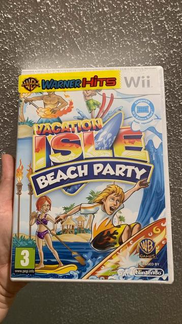 Nieuw wii spel vacation isle beach party beschikbaar voor biedingen