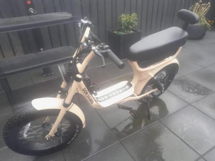 La Souris Cappo Fat Bike Beige met Garantie, Fietsen en Brommers, Elektrische fietsen, Gebruikt, Overige merken, 55 tot 59 cm