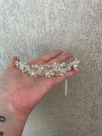 Nieuwe luxe tiara stras/nepparels(D43), Ophalen of Verzenden, Nieuw, Overige kleuren, Accessoires