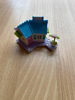 Polly pocket strandhuisje van dolphin island zeldzaam rare, Verzamelen, Speelgoed, Ophalen of Verzenden, Gebruikt