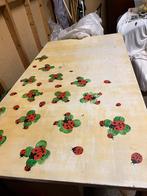 Knutseltafel of tafel in speelkamer, Huis en Inrichting, Tafels | Eettafels, Gebruikt, 150 tot 200 cm, Rechthoekig, 50 tot 100 cm