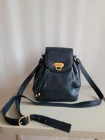 Jerome LePlat vintage leren tas, Sieraden, Tassen en Uiterlijk, Overige merken, Blauw, Ophalen of Verzenden, Zo goed als nieuw