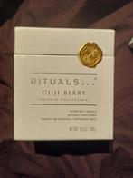 Rituals goij berry kaars 360gram nieuw, Ophalen of Verzenden, Nieuw, Overige materialen, Minder dan 25 cm