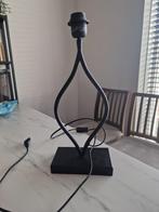 Lampvoet zwart, Huis en Inrichting, Lampen | Tafellampen, Ophalen of Verzenden, Zo goed als nieuw, Metaal, Minder dan 50 cm