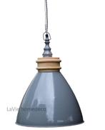 Hanglamp metaal New York Grey, Ophalen of Verzenden, Nieuw, Metaal, Minder dan 50 cm