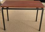 Vintage teakhouten tafeltje Cees Braakman voor Pastoe 1960s, Gebruikt, 55 tot 75 cm, Rechthoekig, Hout