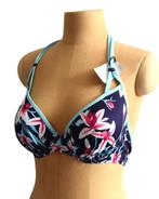 Nieuwe Aubade bikinitop, blauw/roze/aqua, Mt. 80 C, Overige kleuren, Verzenden, Nieuw, Bikini