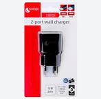Partij 2-poort telefoon opladers USB-C + USB-A 17 st. € 34,-, Telecommunicatie, Ophalen of Verzenden, Nieuw, Overige merken