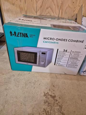 ETNA CMV334RVS Magnetron combi beschikbaar voor biedingen