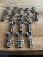 Blum scharnieren, Doe-het-zelf en Verbouw, Hang- en Sluitwerk, Ophalen of Verzenden, Gebruikt, IJzer, Scharnier