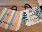 Set van 2 gloednieuwe strandtassen van Rituals, 40 tot 60 cm, Overige kleuren, Ophalen of Verzenden, Nieuw
