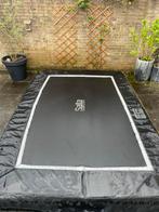 Salta trampoline, Ophalen, Gebruikt