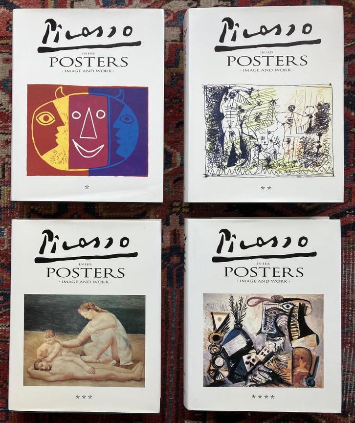 Catalogue Raisonné - Picasso in his posters - 4 delen, Boeken, Kunst en Cultuur | Beeldend, Zo goed als nieuw, Overige onderwerpen