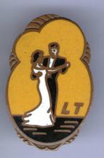 LT email op koper dans broche ( X_110a ), Verzamelen, Speldjes, Pins en Buttons, Verzenden, Nieuw, Sport, Speldje of Pin