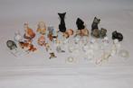 Kattenbeeldjes dieren miniatuur beeldjes vintage letterbak, Ophalen of Verzenden, Zo goed als nieuw, Dier