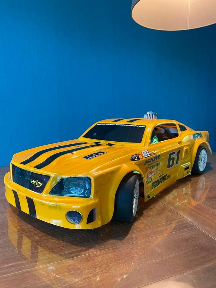 Fg Technokit 1/5 RC Auto - Opgevoerde Motor, Hobby en Vrije tijd, Modelbouw | Auto's en Voertuigen, Gebruikt, Auto, Groter dan 1:32