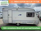 KNAUS VIMARA DE LUXE 440 CS VOORTENT + LUIFEL +FIETSENDRAGER, Bedrijf, 750 - 1000 kg, 5 tot 6 meter, Tot en met 4