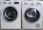 Bosch set 9Kg Wasmachine en Bosch 9Kg Warmtepompdroger.