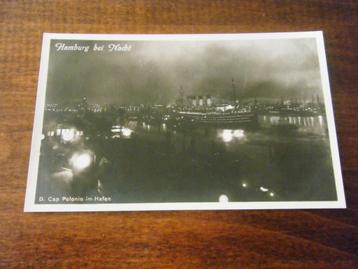 U31 - Duitsland - Hamburg bij nacht - Mooi/Oud 2 beschikbaar voor biedingen