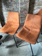 2 stoelen/ bureaustoelen bruin  van Leen bakker, Ophalen, Gebruikt, Bruin, Twee