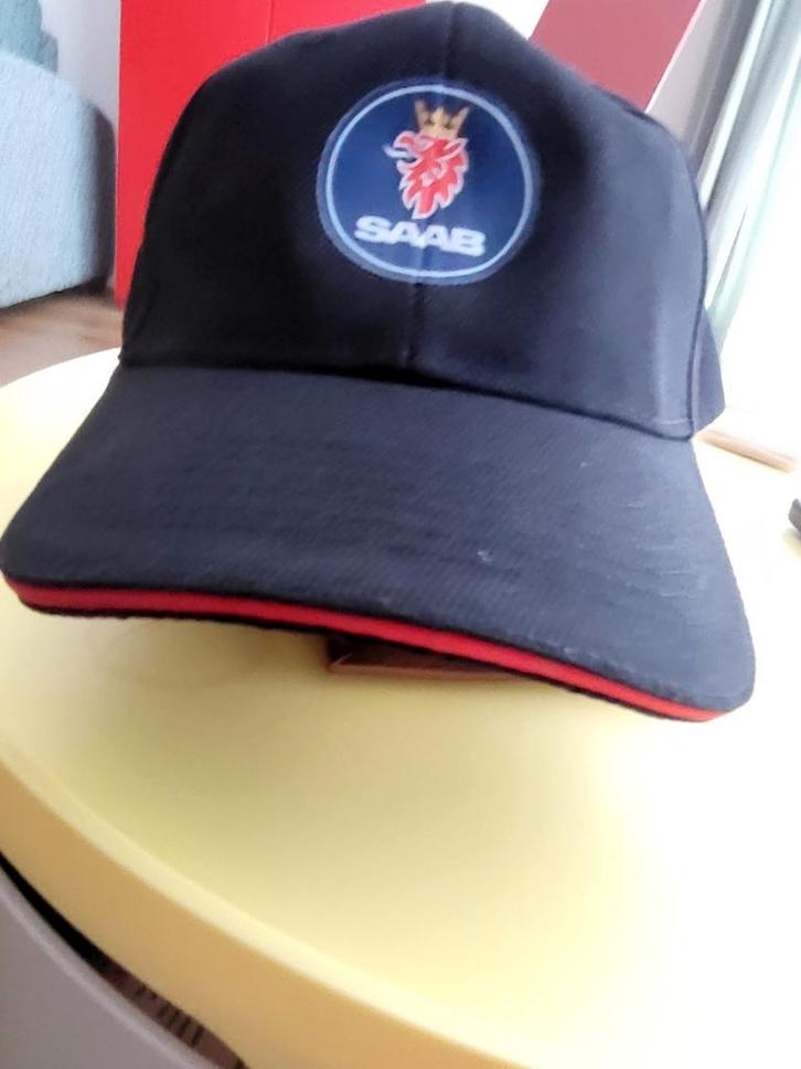 Nieuwe SAAB Pet - Zwart met Logo, Auto diversen, Overige Auto diversen, Ophalen of Verzenden