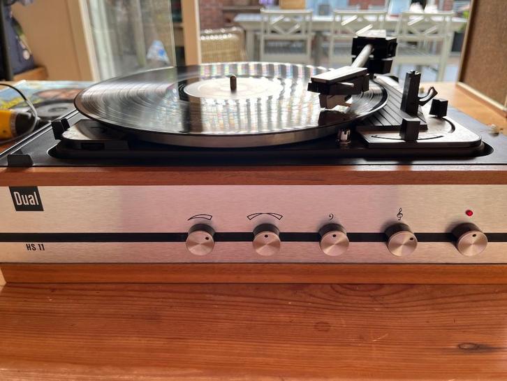 HS 11 Met dual 1010F, Audio, Tv en Foto, Platenspelers, Gebruikt, Platenspeler, Dual, Pitch-regelaar, Automatisch, Ophalen