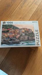 Puzzel 1000 stukjes - cinque terre nog in de folie, Ophalen of Verzenden, 500 t/m 1500 stukjes, Zo goed als nieuw