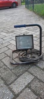 Bouwlampen, Doe-het-zelf en Verbouw, Bouwverlichting, Ophalen, Gebruikt, 200 tot 500 watt, Lamp met armatuur