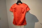 Elisabetta Franchi satijn achtige top warme tint rits hanger