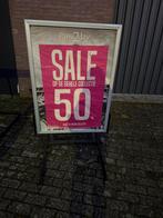 Stoepbord / Reclamebord, Ophalen, Zo goed als nieuw, Reclamebord