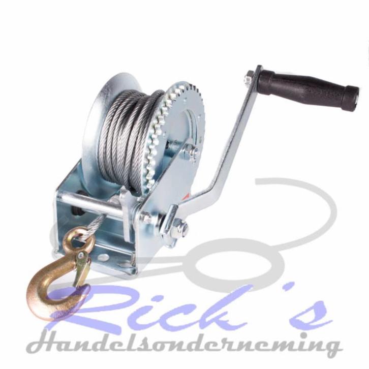 Handlier, bootlier, trailer lier met 15 meter kabel BUDGET, Watersport en Boten, Accessoires en Onderhoud, Nieuw, Ophalen of Verzenden