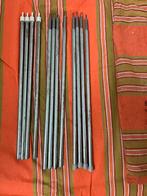 Origineel vintage jaren 70 katoenen windscherm oranje 3,5 m, Caravans en Kamperen, Windschermen, Ophalen of Verzenden, Zo goed als nieuw