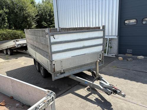 Anssems Plateauwagen 325x178 cm 2000 kg bj 2005 aanhanger, Auto diversen, Aanhangers en Bagagewagens, Gebruikt