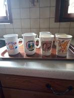 7 Herdenkings bekers Bevrijding-Huwelijk Koninklijke Familie, Verzamelen, Ophalen of Verzenden