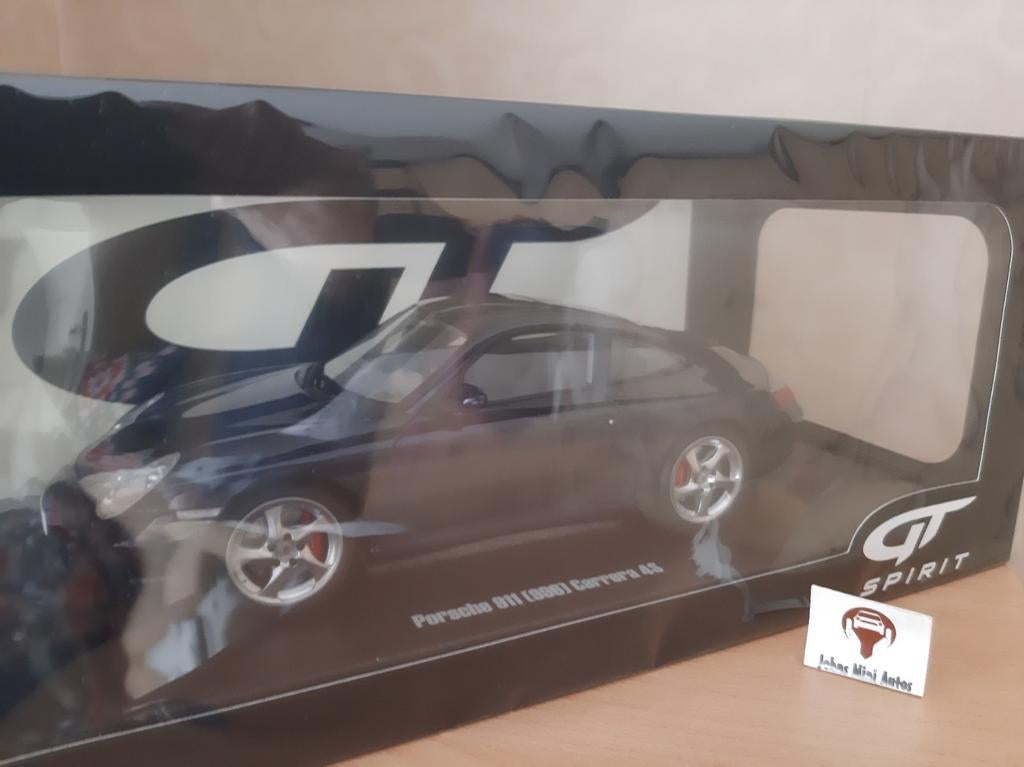 Porsche 911 (996.2) Carrera 4S 2002 Dark Blue GT938 - 1:18, Hobby en Vrije tijd, Modelauto's | 1:18, Overige merken, Auto, Nieuw