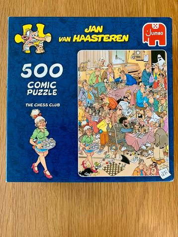 Jan van Haasteren 500-81317- The chess club beschikbaar voor biedingen