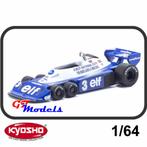 Tyrrell P34 R. Peterson 1977 - Kyosho miniatuur F1 auto 1:64, Overige merken, Norev SAS, 1:50 of kleiner, Auto