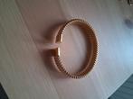 goudkleur, Sieraden, Tassen en Uiterlijk, Armbanden, Ophalen of Verzenden, Nieuw, Goud, Staal
