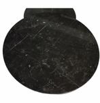 Salontafel/bijzettafel zwart marmer NIEUW!, Huis en Inrichting, Tafels | Salontafels, Ophalen, 50 tot 100 cm, Rond, Nieuw