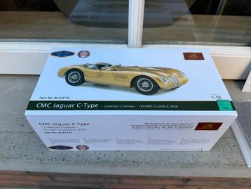 1:18 Jaguar C-Type goud Techno Classica 2020 CMC M-214 TC beschikbaar voor biedingen