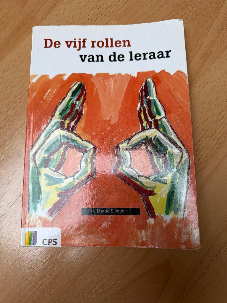 De vijf rollen van de leraar, Boeken, Ophalen, Zo goed als nieuw, Alpha, Martie Slooter
