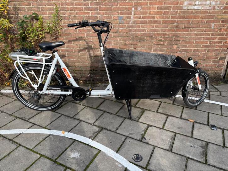 Stella elektrische bakfiets prima, Fietsen en Brommers, Fietsen | Bakfietsen, Zo goed als nieuw, 4 kinderen of meer, Ophalen